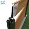 China modern aluminum fence privacy slats composite decorative garden swimming pool outdoor cheap fence panels - Image 2