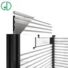 China modern aluminum fence privacy slats composite decorative garden swimming pool outdoor cheap fence panels - Image 4