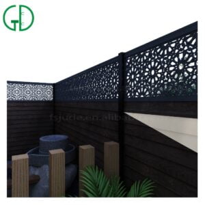GD fence panels garden aluminum fencing cost trellis wood modern