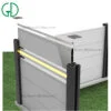 american style 6 foot aluminum fence pool 3d curved canada australia america temporary system fence panel - Image 6
