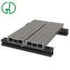 GD extruded aluminum decking Eco Slip-Resistant Waterproof Fireproof Test-A2 Outdoor Floor Aluminium Composite Decking Board - 图片 2