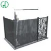 england style aluminum picket fence decorative garden trellis fencing small no dig aluminum fence panels composite wood screen