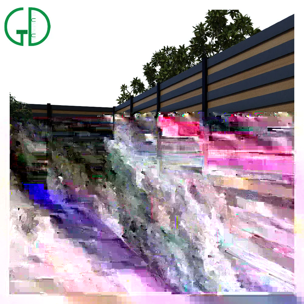 Fournisseurs de clôtures en aluminium à lattes palissade à rail horizontal prix du bétail ferme cheval mouton chèvre pas de cour à creuser panneaux de clôture bon marché