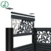 GD aluminum fence for home trellis gates alu garten zaun aluminium cortenstahl pferd sichtschutz - Image 5