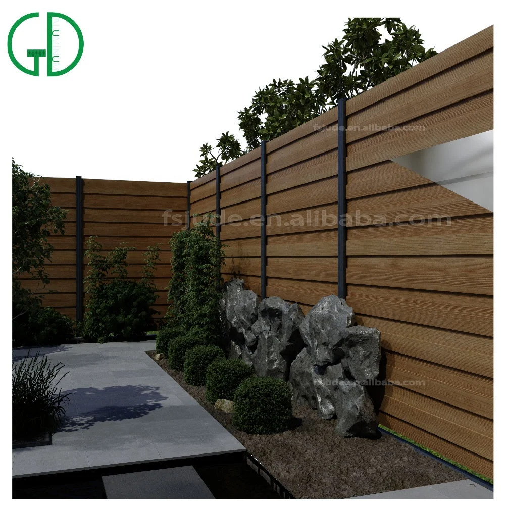 GD aluminium art cercas de jardin para casas jardin aluminio australia canada art clearvu exterior fence price system - Image 5