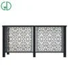 GD Aluminum modern glass balustrade post outdoor handrail stair baluster deck wpc led balusters balcony railing - Image 4