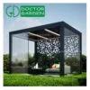 GD Doctor Garden modern bioclimatic pergolas and gazebos outdoor 9 sq meters 3x3 5x5 5x3 luxury garden gazebo pergola aluminum - Image 3