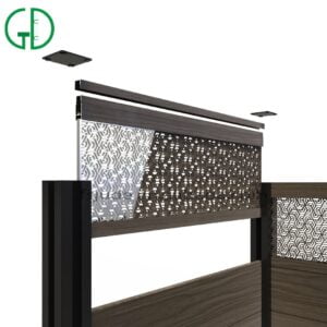 GD Factory-Made Aluminium Fencing Ensuring Safety Measures and Top-Notch Quality