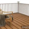 GD aluminum decking materials Composite Floor Water Proof Termite Resistant Decking - Image 4