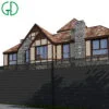 GD Aluminium Eco-friendly Aluminium Waterproof Outdoor Security Privacy Aluminum Garden Fence - Image 2