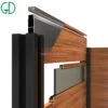 GD Aluminium Eco-friendly Aluminium Waterproof Outdoor Security Privacy Aluminum Garden Fence - Image 6