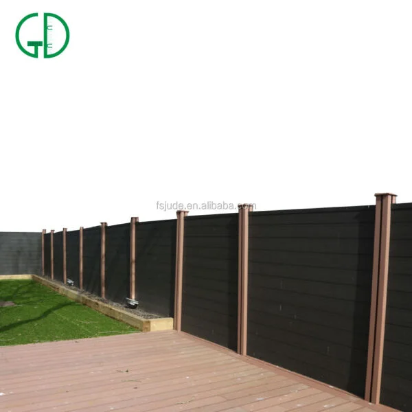 GD aluminum fence manufacturers Eco Friendly Aluminium Profile Fence - Obraz 6