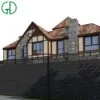 GD aluminium fences styles for houses rooftop home garden swimming pool composite cheap fence - Image 4