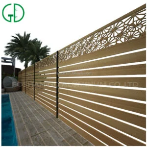 GD Aluminum China Manufacturing Moeden Design Custom Aluminium Fence direct