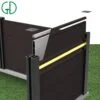 GD Aluminum China Manufacturing Moeden Design Custom Aluminium Fence direct - Image 5