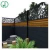 GD aluminum pool fences trellis house garden swimming privacy garten alu zaun aluminium screen fence
