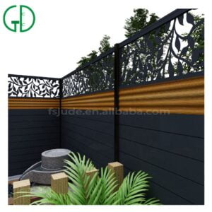 GD aluminum pool fences trellis house garden swimming privacy garten alu zaun aluminium screen fence