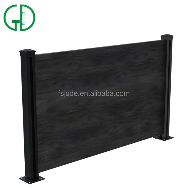 GD Aluminium Black Aluminum fencing Panels Concrete Aluminum Fence Lattice - Image 4