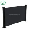 Widely Used Privacy Fence Panels / Powder Coated Metal Aluminium Fence Black - 图片 4