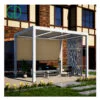 GD pergola for garden with led light chinese style kit electric pergolas baratas para jardin antique glass pergola aluminum - Image 6
