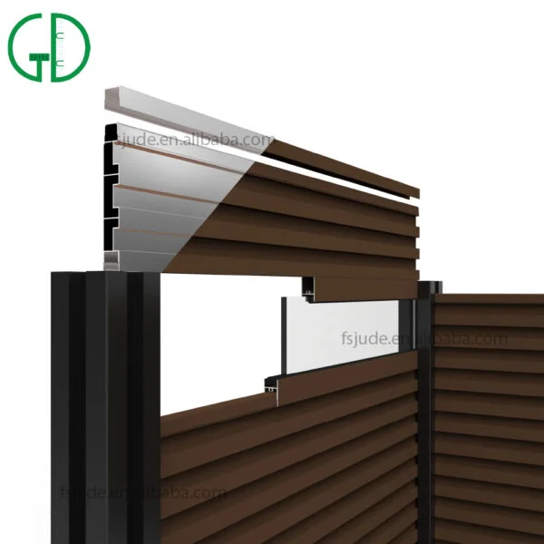 GD ogrodzenie vedacao valla aluminium recinzioni ferro aluminium heining privaatheid skerm alu heining