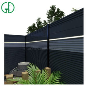 svarta aluminium staket paneler enkelt trädgård privat pool monteras säkerhet s aluminium metall spjäl aluminium gränsvägg