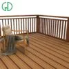 GD aluminum handrail glass balcony modern luxury outdoor stair design dwg post curved terrace balustrade staircase railing - Image 2