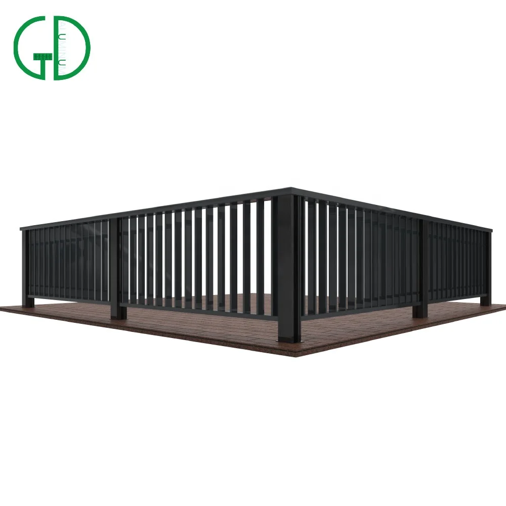 GD Aluminium Frameless Decking Balcony Railing Handrail Balustrades+ Aluminum Glass Balustrade - Image 6