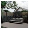 GD privacy garden vertical louver white aluminium fence picket fence panels manufacture slat modern - Image 5