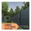 GD cloture jardin en white aluminum fence panels privacy garden fence panels 6x8 6ft vertical white outdoor - Image 3