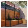 GD cloture jardin en white aluminum fence panels privacy garden fence panels 6x8 6ft vertical white outdoor - Image 5