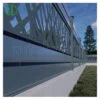 GD commercial high end vertical white aluminum fencing privacy fence panels 6X8 modern systems - Image 6