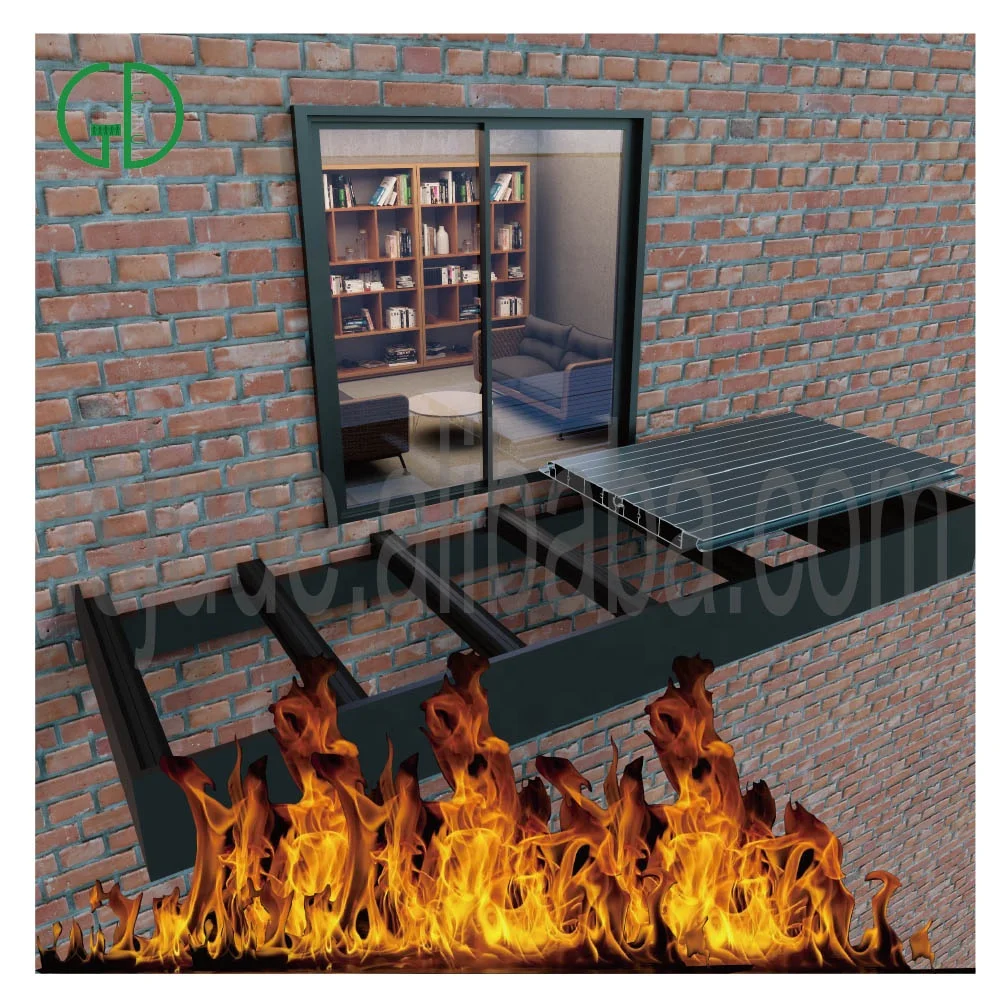 GD fire resistant aluminum deck Class A2 cedar balcony board joist framing posts rail flooring systems - Image 5