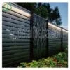 modern exterior aluminum fence lighting and fences zaun garten screen laser cut aluminium fence garden building outdoor - Image 3