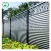 modern exterior aluminum fence lighting and fences zaun garten screen laser cut aluminium fence garden building outdoor - Image 5