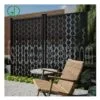 GD aluminum wholesale fireproof 6 ft. H x 4 ft. W laser cut metal panel privacy screen sndta fence panel