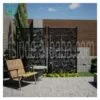 GD aluminum wholesale fireproof 6 ft. H x 4 ft. W laser cut metal panel privacy screen sndta fence panel - Image 3