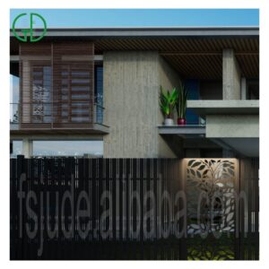 residential aluminum fence panels newly design fence supplier modern slat system ornament batten