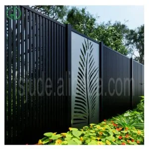 Алюминиевые панели для ограждений оптом, высококачественные коммерческие панели, частная фабрика, прямые поставки, экструдированные садовые панели
