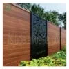 GD 4 x 8 black 8ft 6 ft high aluminum fence panels tall privacy aluminum balcony safety fence