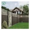 GD 4 x 8 black 8ft 6 ft high aluminum fence panels tall privacy aluminum balcony safety fence - Image 4
