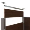 GD Aluminum Manufacturer Protection Outer Garden aluminum post fence