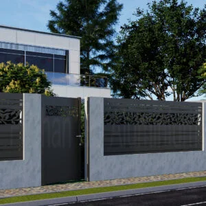 سياج من الألومنيوم GD valla aluminium ogrodzenie vedacao recinzioni giardino شاشة الخصوصية