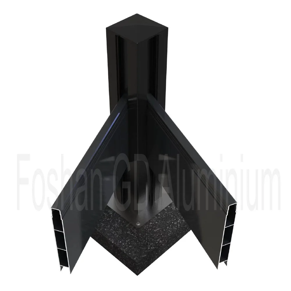 GD 6x6铝邮政生态友好保护外铝制围栏