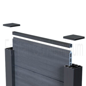 Maintenance Free Eco-friendly Aluminum Fence Outdoor Cattle Horse Sheep Farm Fence