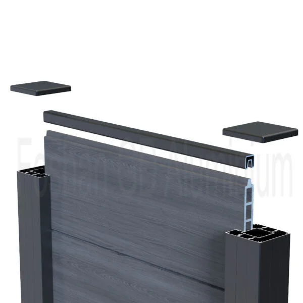 Cerca de alumínio ecológica livre de manutenção Cerca de fazenda de ovelhas e cavalos para gado ao ar livre