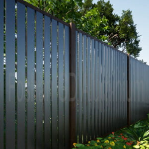 Dekoratiewe geholde klassieke heiningpanele vir balkonne