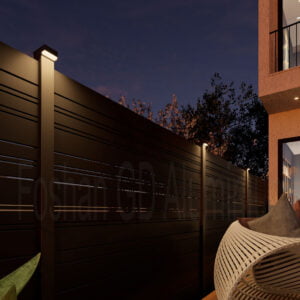 Outdoor Dolce Fence for Stylish Balcony Decor