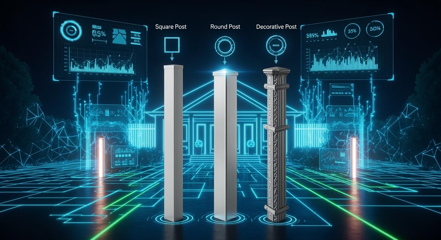 Comparing Types of Aluminum Fence Posts for Your Next Project