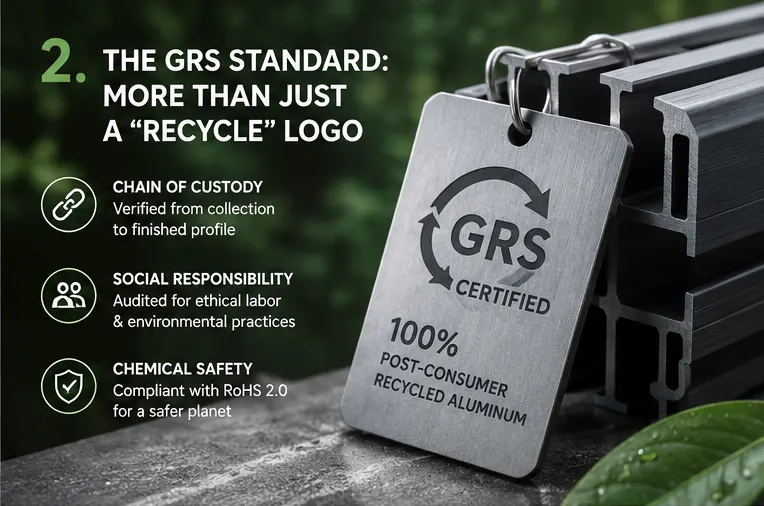 GRS-Certified Aluminum